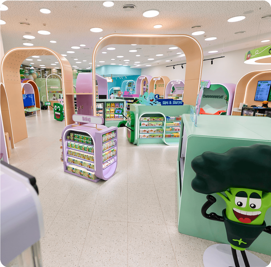 Hey kids! We built a supermarket just for you at Carrefour, Mall of Emirates